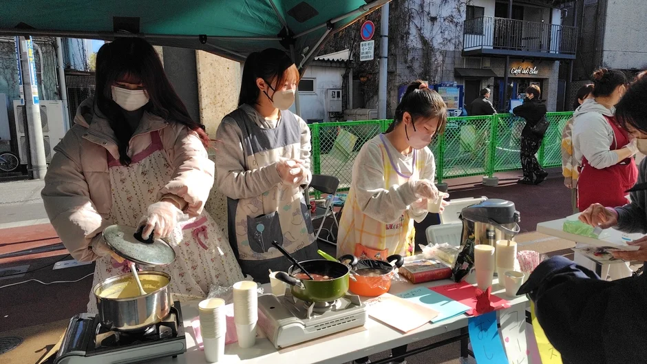 おおぞら高校宇都宮キャンパスの生徒たちがボランティアを実施